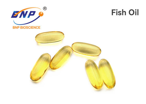 Συμπληρώματα διαφανές Softgel ωμέγα-3 cOem EPA DHA μαλακό πήκτωμα πετρελαίου ψαριών