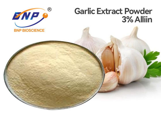 Λεπτή σκόνη σκονών 3% Allicin Λ. Garlic Extract Alium sativum