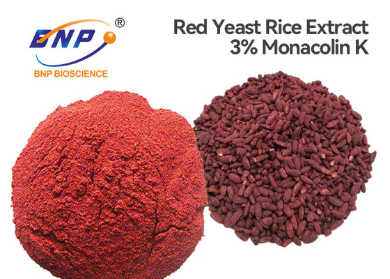 Κόκκινο ρύζι ζύμης HPLC με Citrinin Monacolin Κ 3% την ελεύθερη αντι-χοληστερόλη