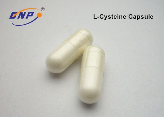 500mg διαιτητικές Cysteine Λ σκονών συμπληρωμάτων cOem άσπρες κάψες